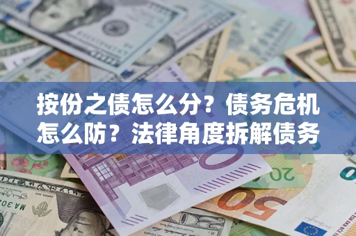 北京按份之债怎么分？债务危机怎么防？法律角度拆解债务分配与风险自保指南