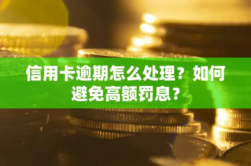 北京信用卡逾期怎么处理？如何避免高额罚息？