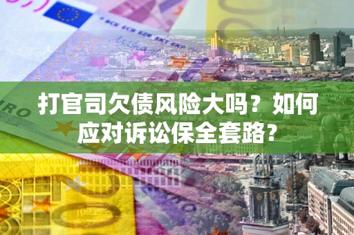 北京打官司欠债风险大吗？如何应对诉讼保全套路？
