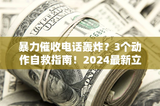 北京暴力催收电话轰炸？3个动作自救指南！2024最新立案标准全解析