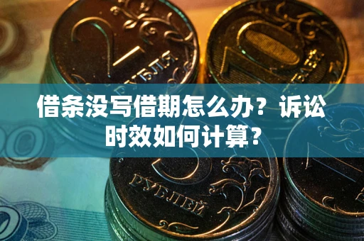 北京借条没写借期怎么办？诉讼时效如何计算？